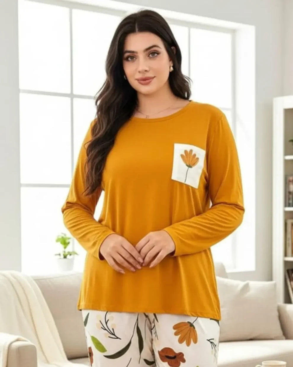 yellow long leave